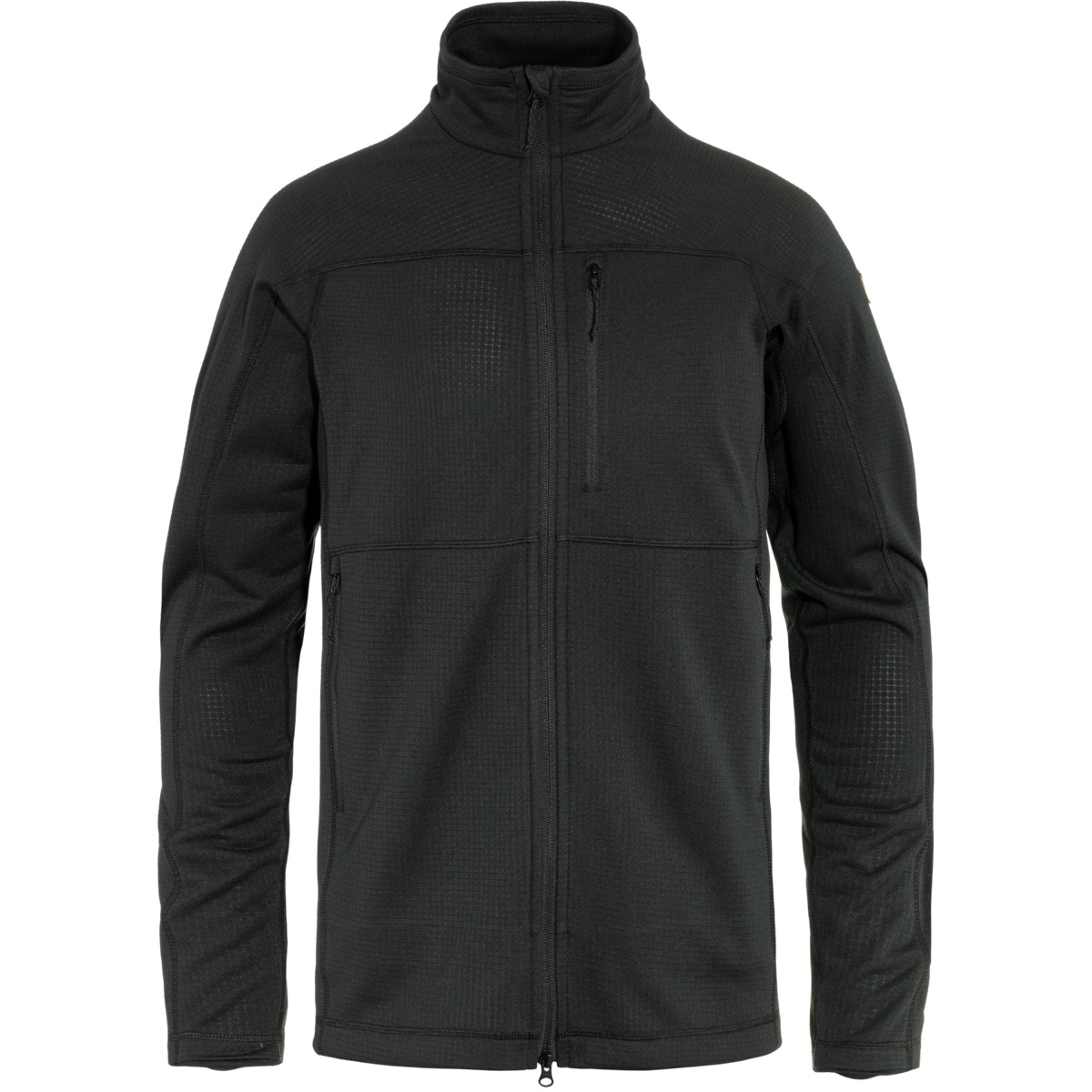 Fjällräven Men's Abisko Lite Fleece Jacket Black Mellanlager tröjor S