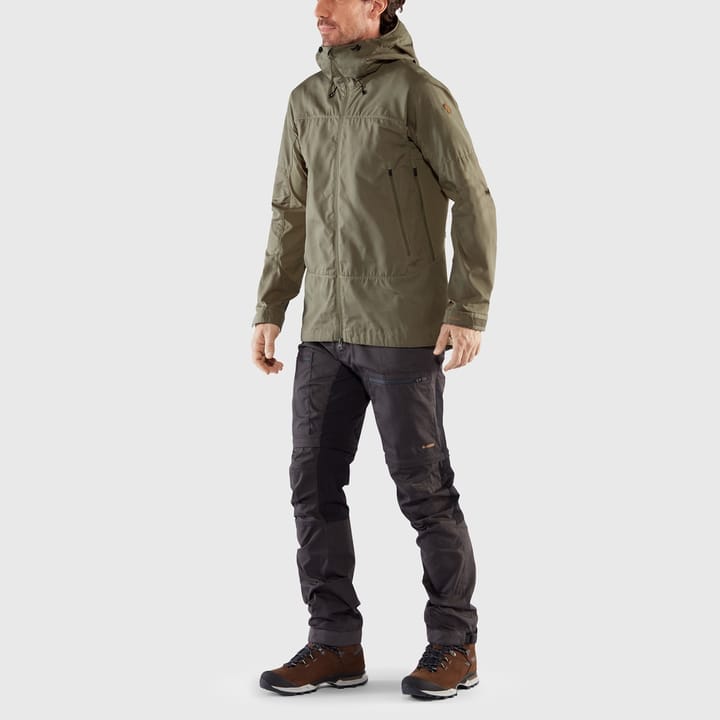 Fjällräven Men's Abisko Lite Trekking Jacket Dark Grey-Black Fjällräven