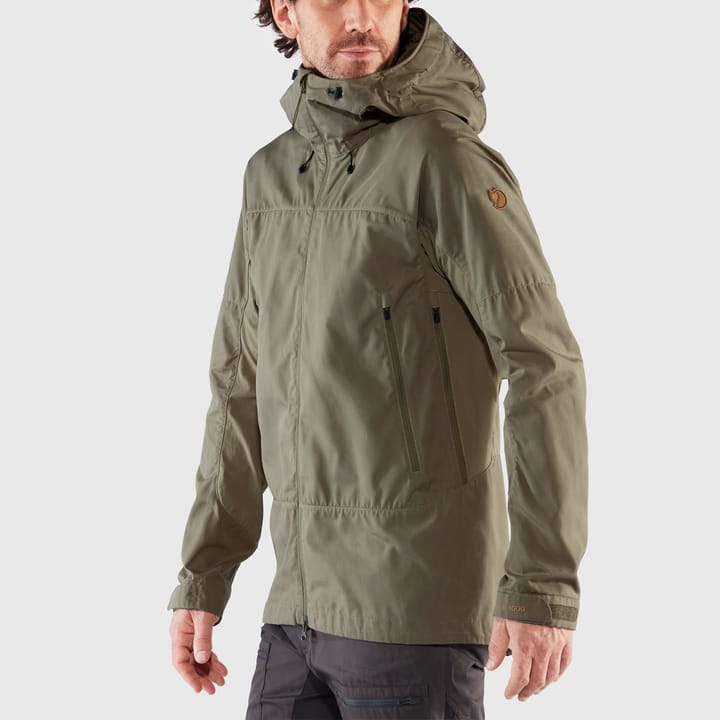 Fjällräven Men's Abisko Lite Trekking Jacket Dark Grey-Black Fjällräven