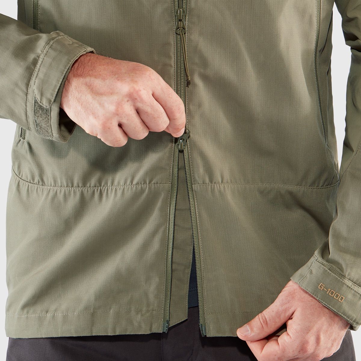 Fjällräven Men's Abisko Lite Trekking Jacket Buckwheat Brown/Dark Grey