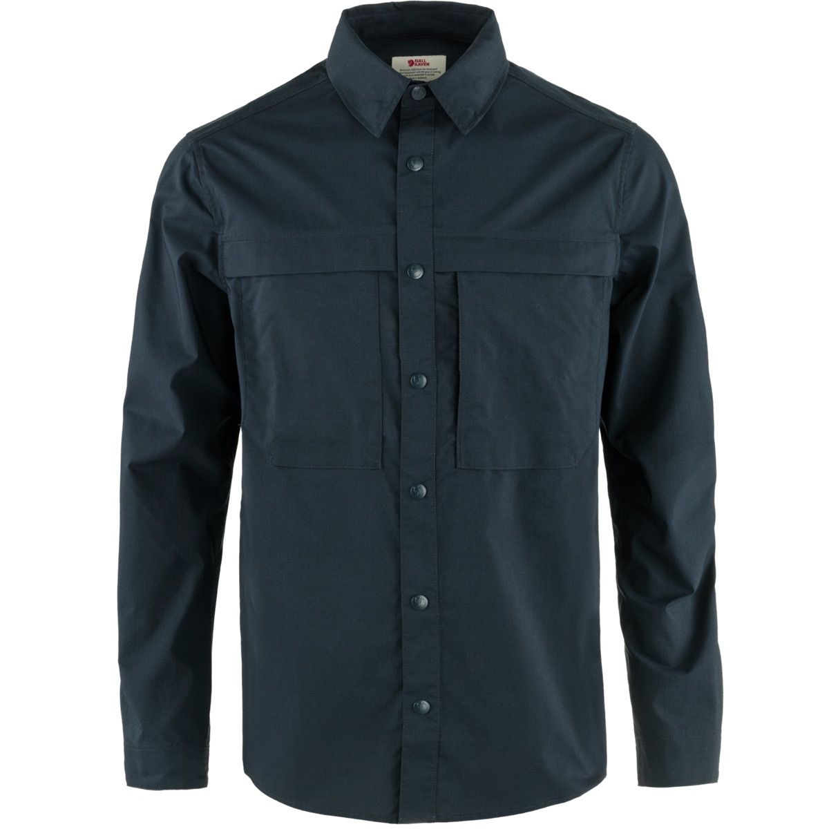 Fjällräven Men's Abisko Trail Shirt Long Sleeve Dark Navy