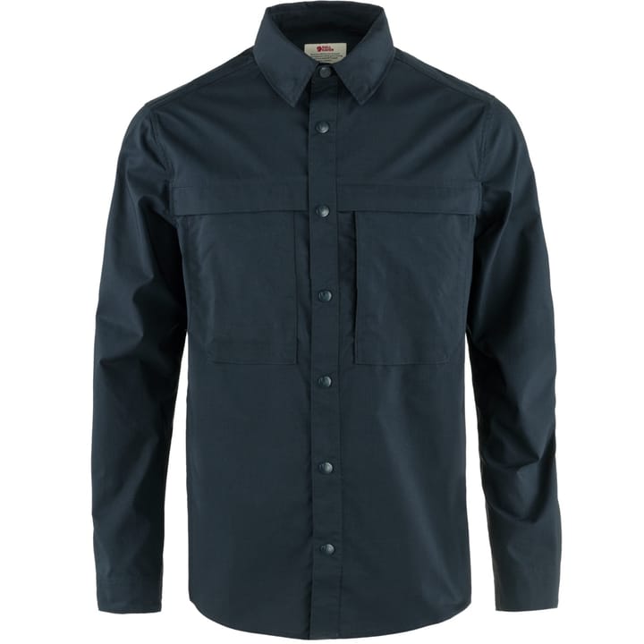 Fjällräven Abisko Trail Shirt Ls M Dark Navy Fjällräven