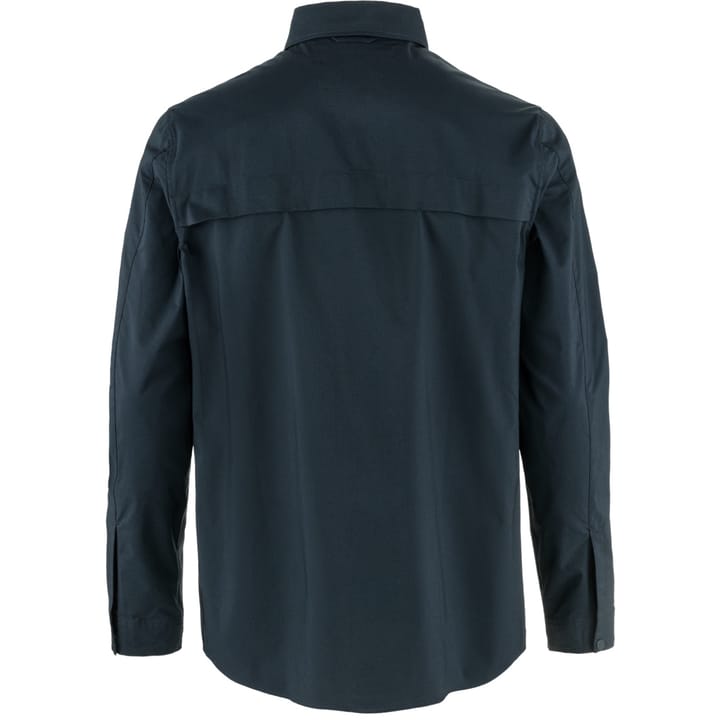 Fjällräven Men's Abisko Trail Shirt Long Sleeve Dark Navy Fjällräven