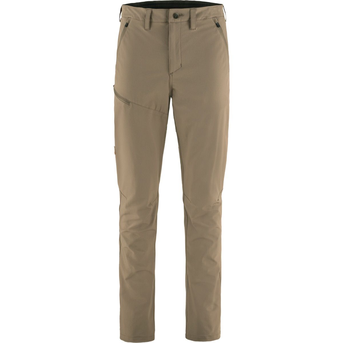 Fjällräven Men's Abisko Trail Stretch Trousers Suede Brown