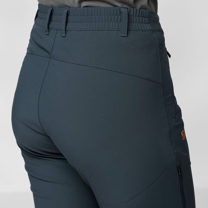 Fjällräven Women's Abisko Trail Stretch Trousers Dark Navy Fjällräven