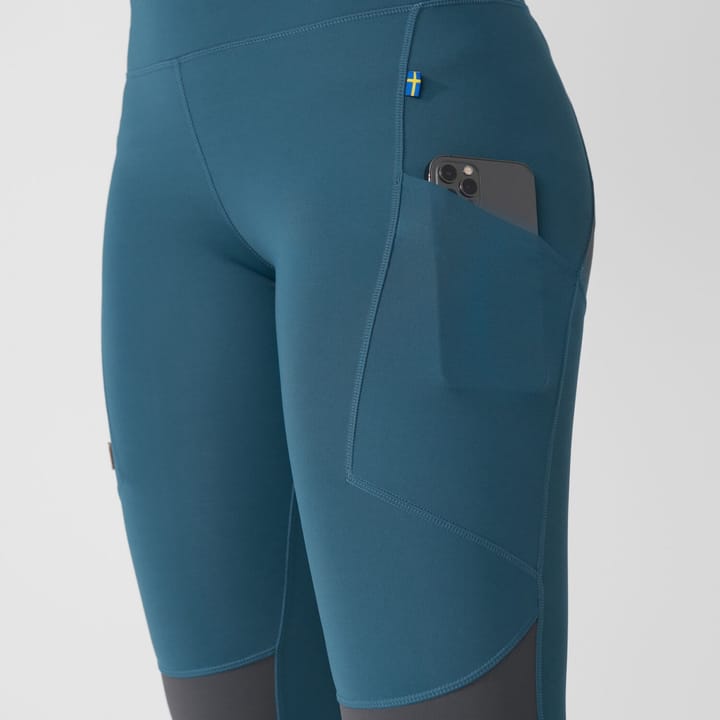 Fjällräven Abisko Trekking Tights Pro W Deep Forest-Iron Grey XL Fjällräven Fjällräven Abisko Trekking Tights Pro W Deep Forest-Iron Grey XL Fjällräven
