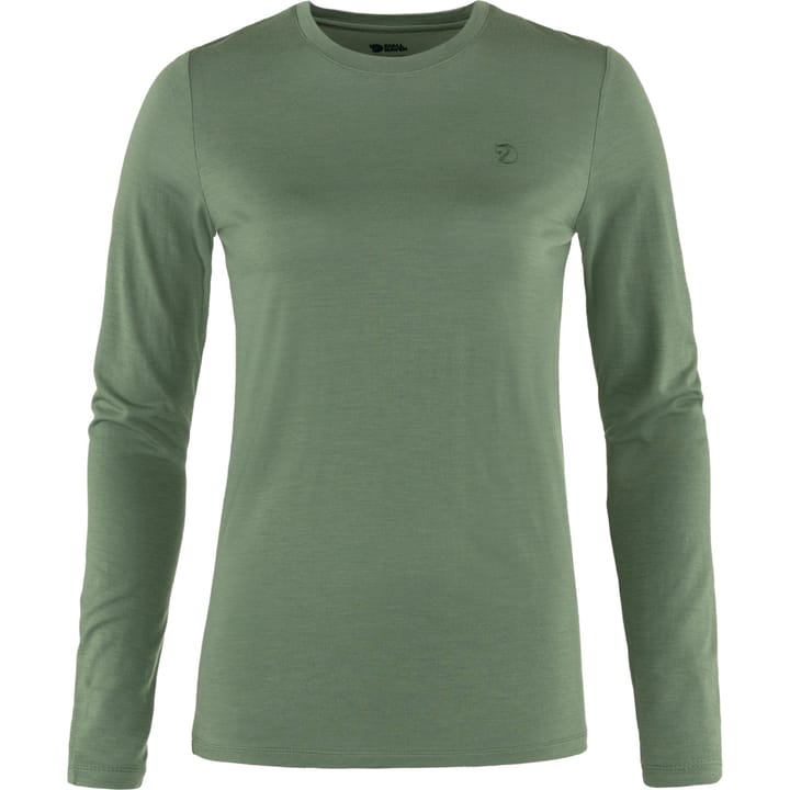 Fjällräven Women's Abisko Wool Ls Patina Green Fjällräven