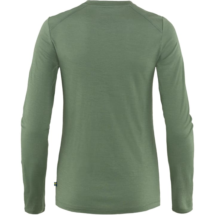 Fjällräven Women's Abisko Wool Ls Patina Green Fjällräven