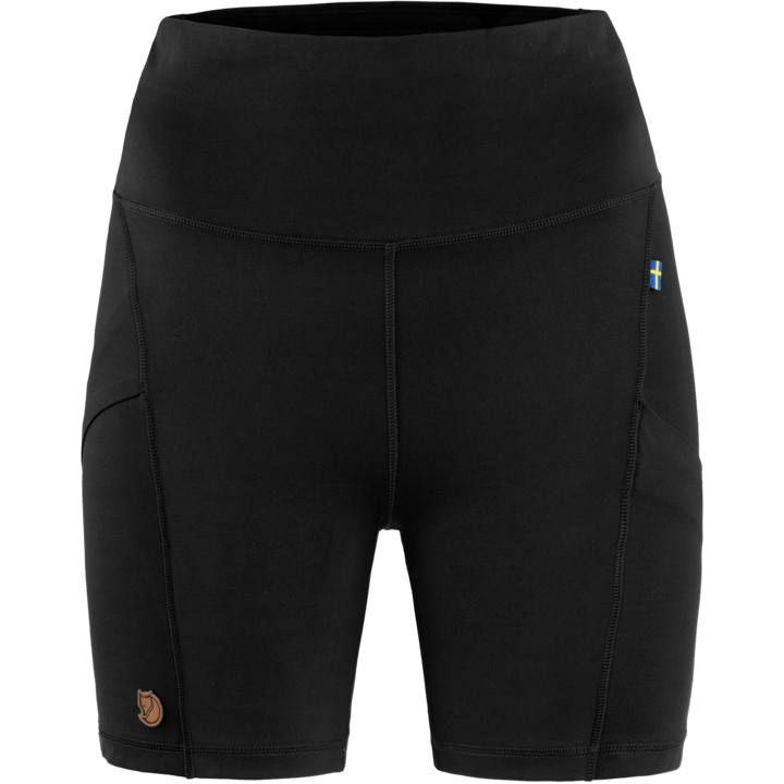 Fjällräven Women's Abisko 6 inch Shorts Tights Black Fjällräven