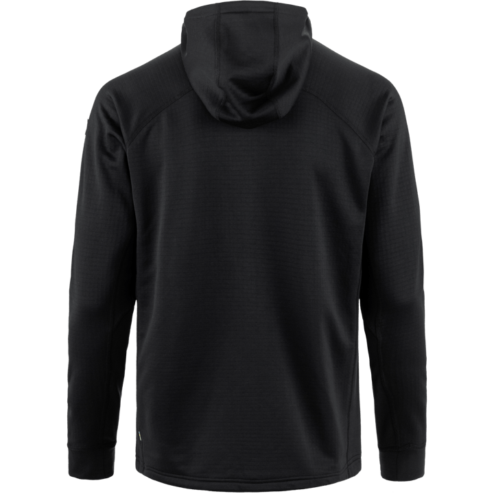 Fjällräven Men's Abisko Grid Fleece Hoodie Black Fjällräven