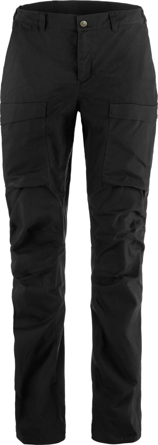 Fjällräven Women's Abisko Hybrid Trail Trousers Black Fjällräven