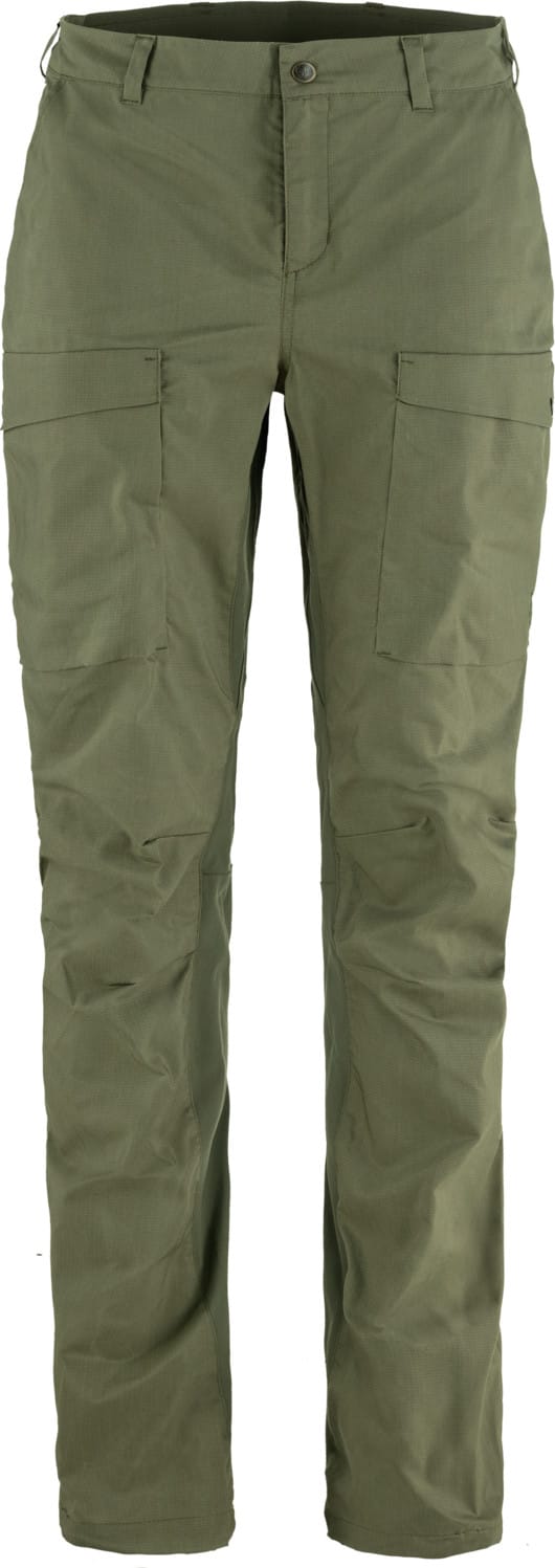Fjällräven Abisko Hybrid Trail Trousers W Laurel Green Fjällräven