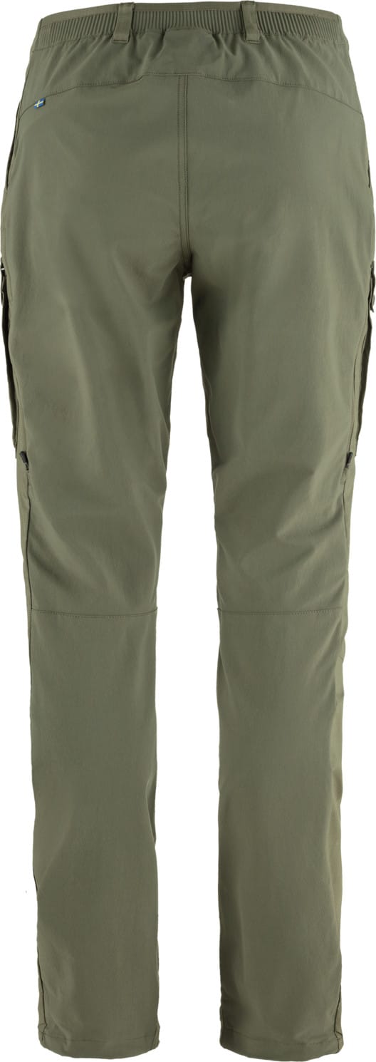 Fjällräven Abisko Hybrid Trail Trousers W Laurel Green Fjällräven