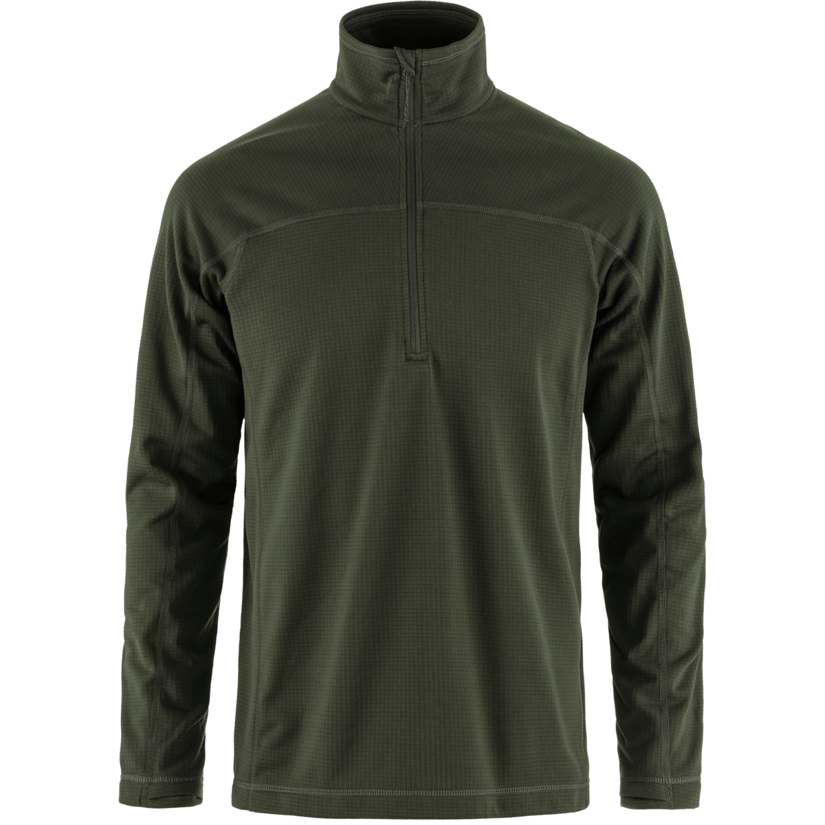 Fjällräven Men's Abisko Lite Fleece Half Zip Deep Forest