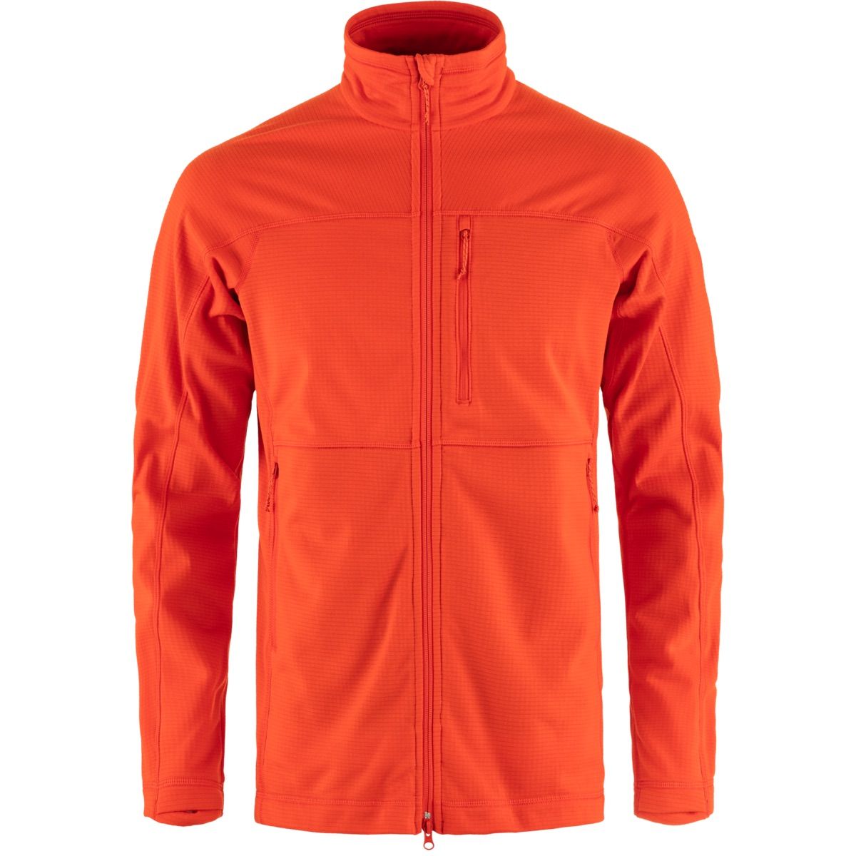 Fjällräven Men's Abisko Lite Fleece Jacket Flame Orange