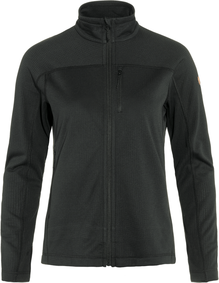 Fjällräven Women's Abisko Lite Fleece Jacket Black Fjällräven