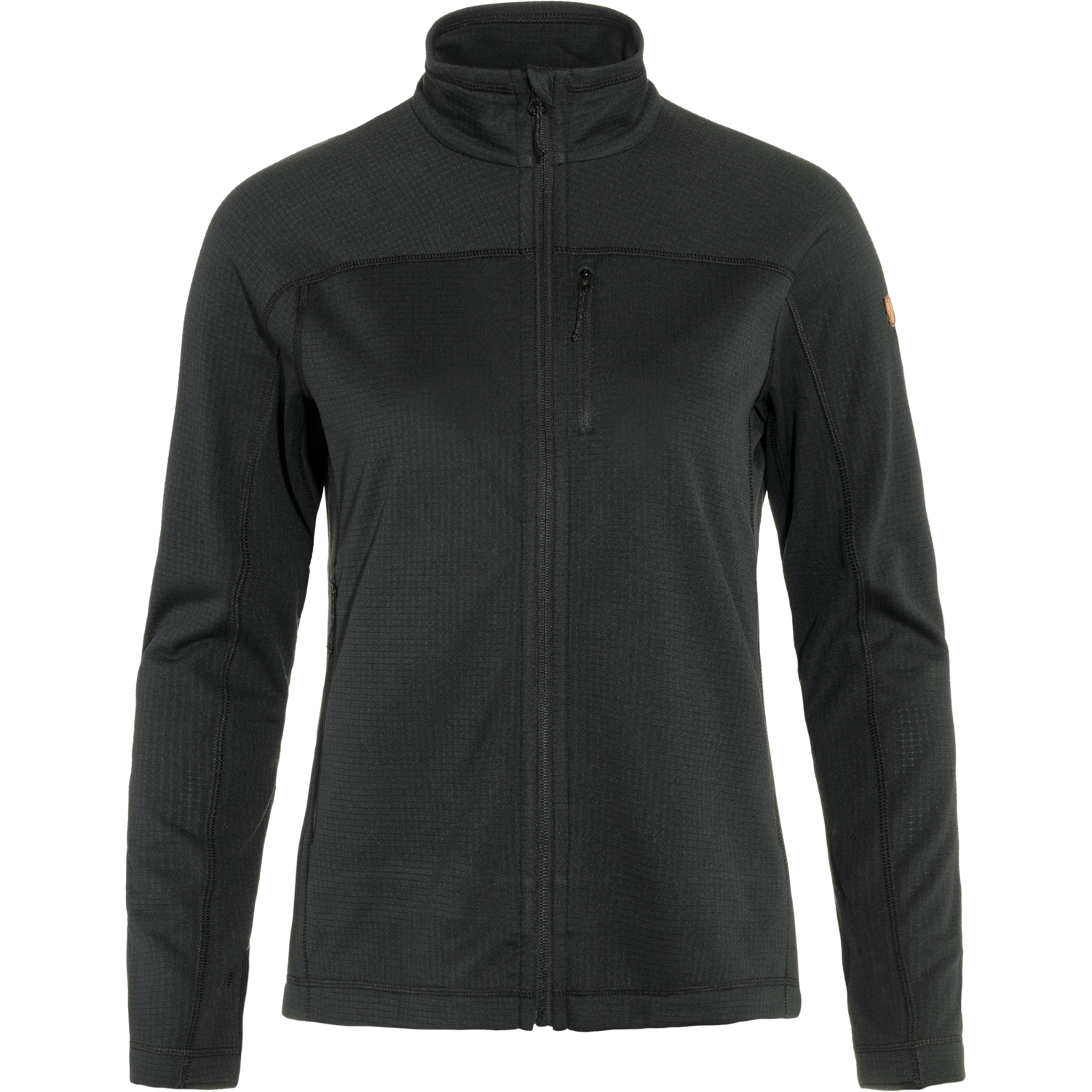 Fjällräven Women's Abisko Lite Fleece Jacket Black Mellanlager tröjor XS