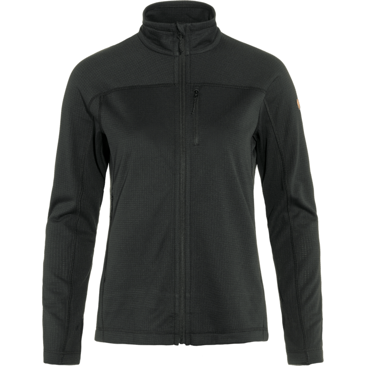Fjällräven Women's Abisko Lite Fleece Jacket Black Fjällräven