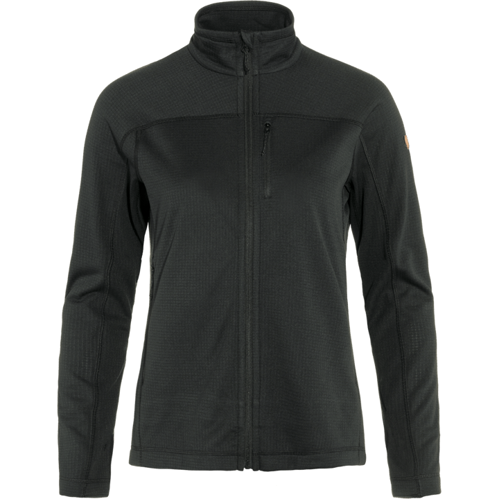 Women's Abisko Lite Fleece Jacket Black Fjällräven