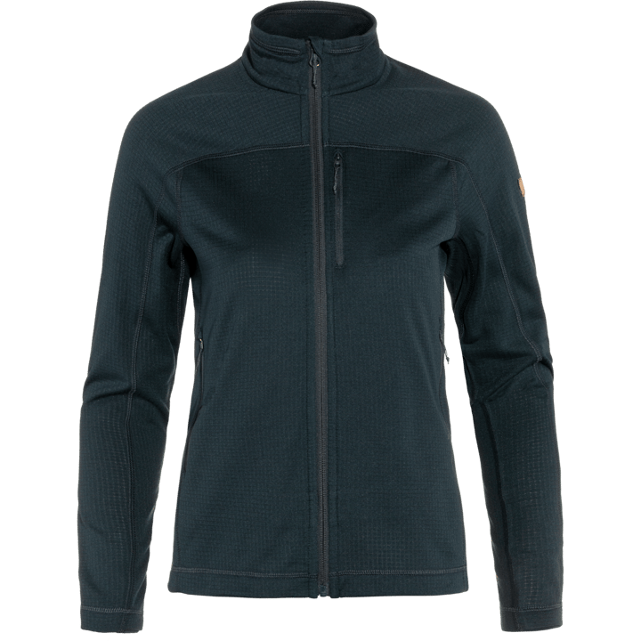 Fjällräven Women's Abisko Lite Fleece Jacket Dark Navy Fjällräven