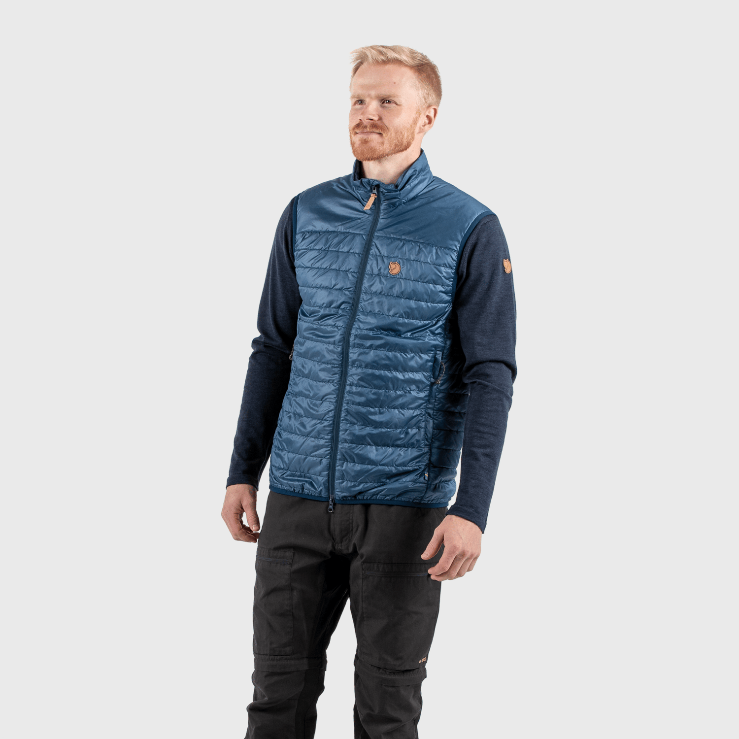 Fjällräven Men's Abisko Padded Vest Black