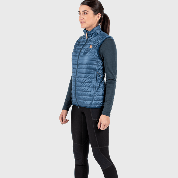 Women's Abisko Padded Vest Laurel Green Fjällräven