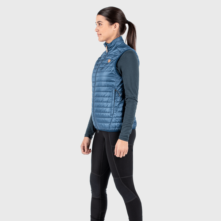 Women's Abisko Padded Vest Laurel Green Fjällräven