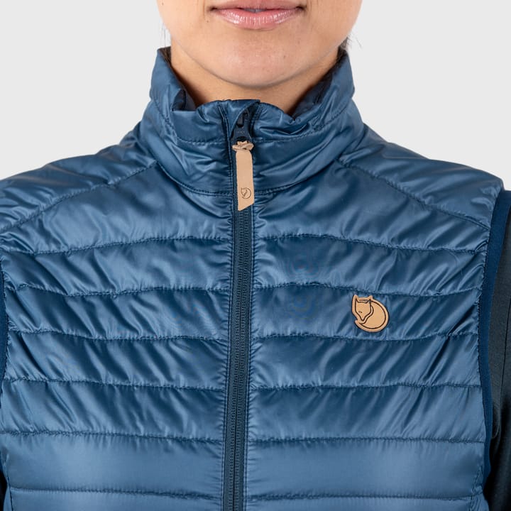 Women's Abisko Padded Vest Laurel Green Fjällräven