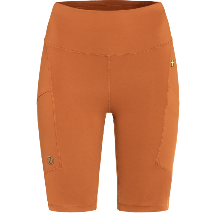 Fjällräven Women's Abisko Short Tights Terracotta Brown Fjällräven