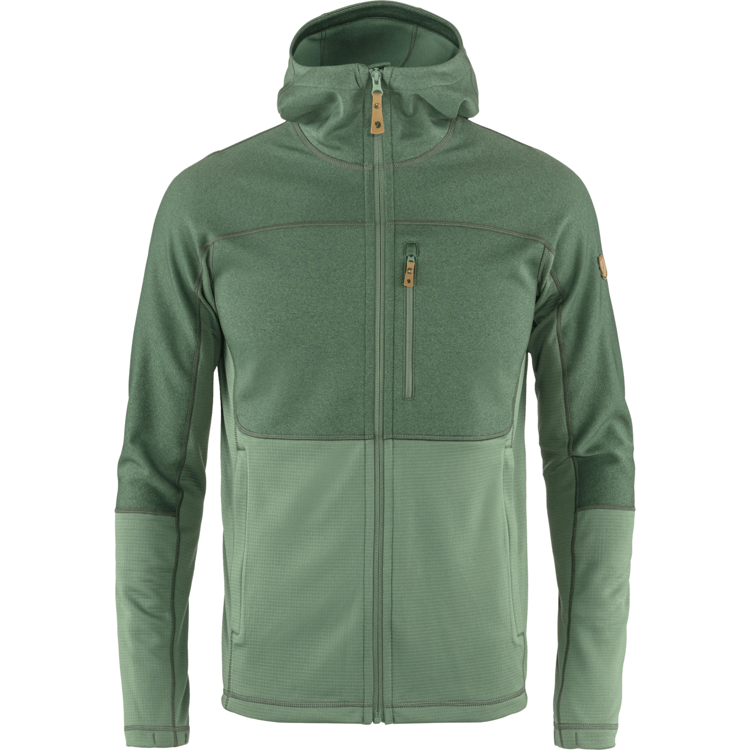 Fjällräven Men's Abisko Trail Fleece Patina Green