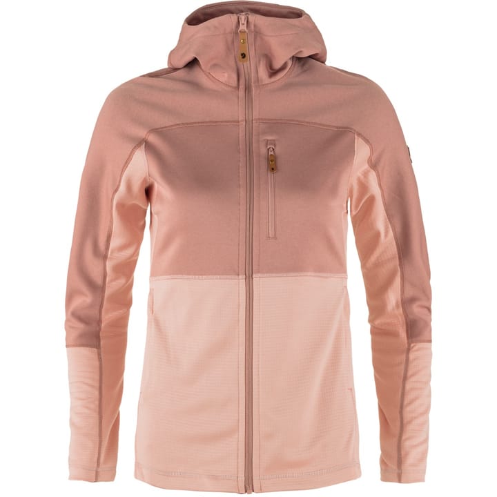 Fjällräven Women's Abisko Trail Fleece Chalk Rose/Dusty Rose Fjällräven