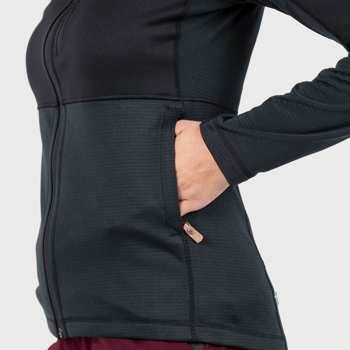 Women's Abisko Trail Fleece Black Fjällräven