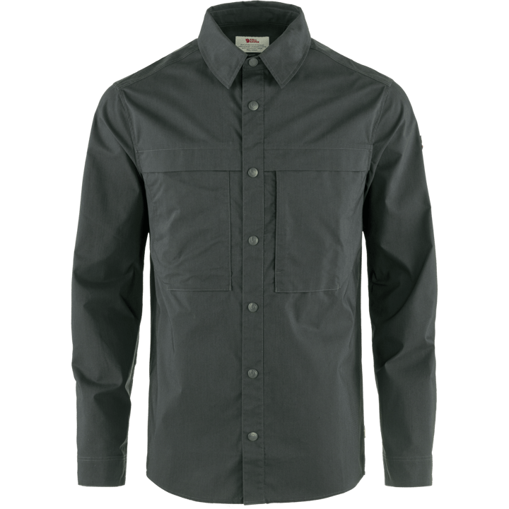 Fjällräven Abisko Trail Shirt Ls M Dark Grey Fjällräven