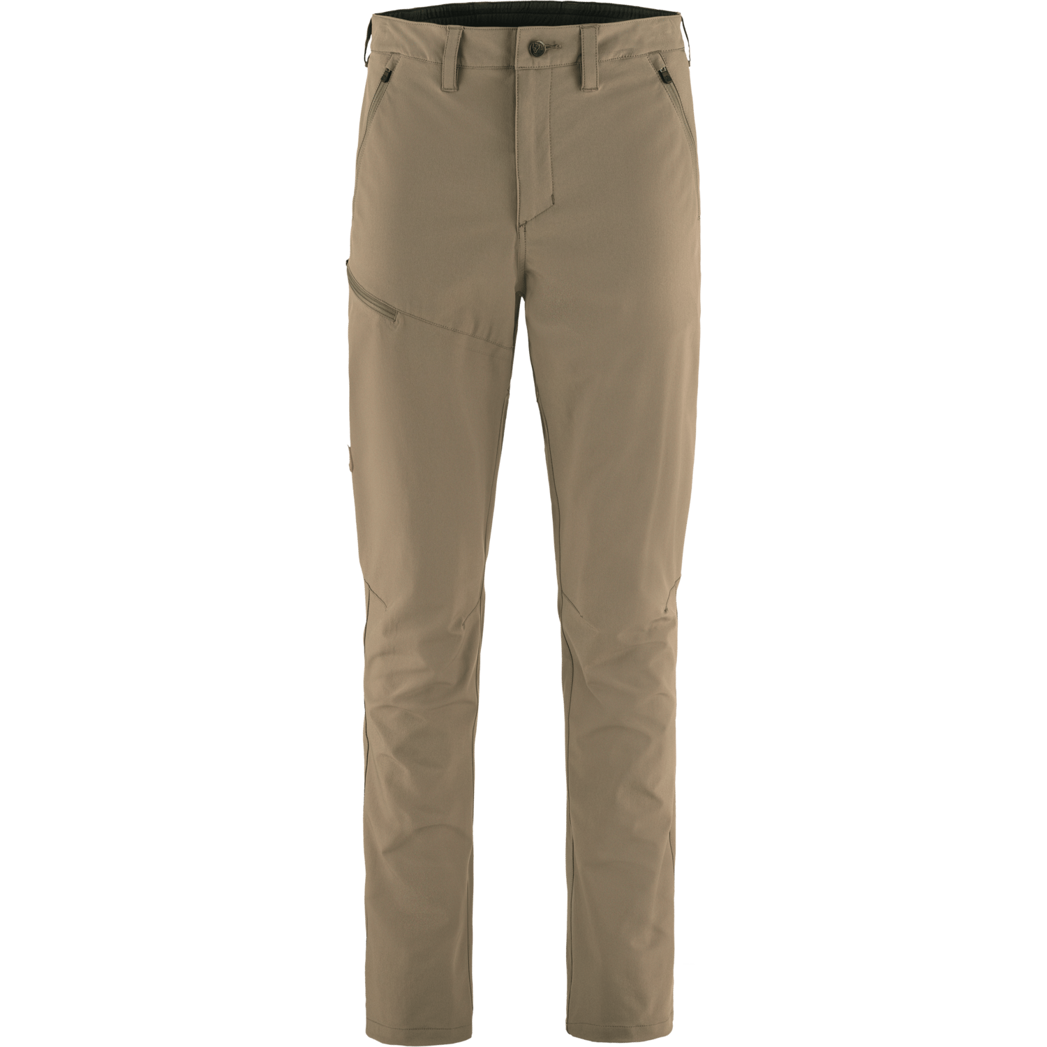 Fjällräven Men's Abisko Trail Stretch Trousers Suede Brown