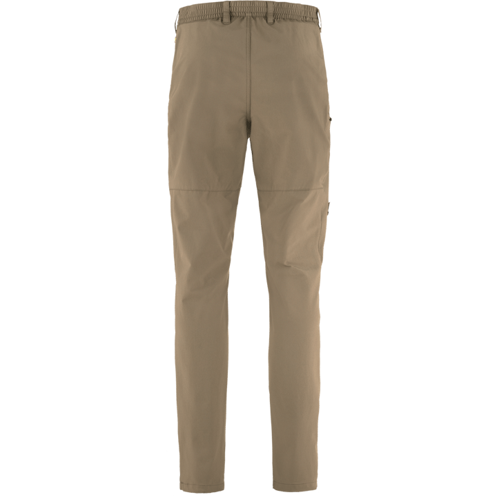 Fjällräven Men's Abisko Trail Stretch Trousers Suede Brown Fjällräven
