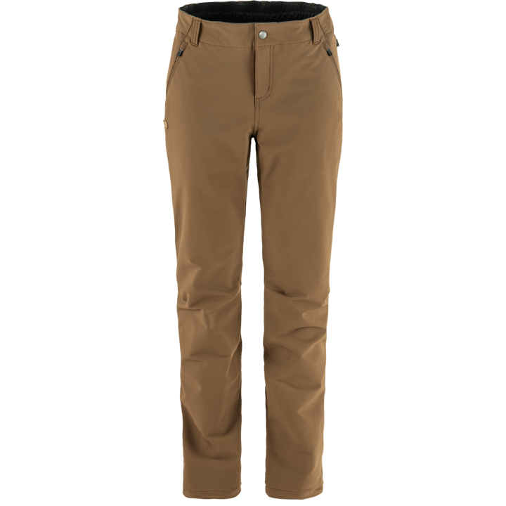 Fjällräven Abisko Winter Stretch Trousers W Wood Brown Fjällräven