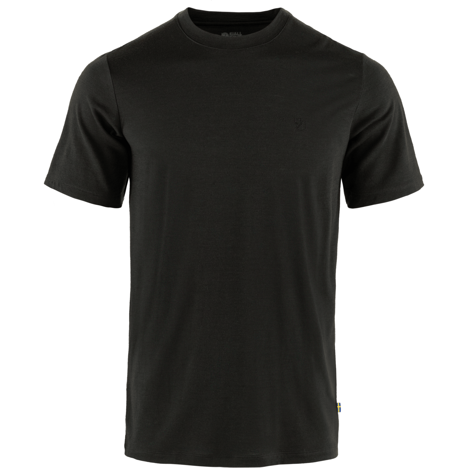 Fjällräven Men's Abisko Wool Short Sleeve Black