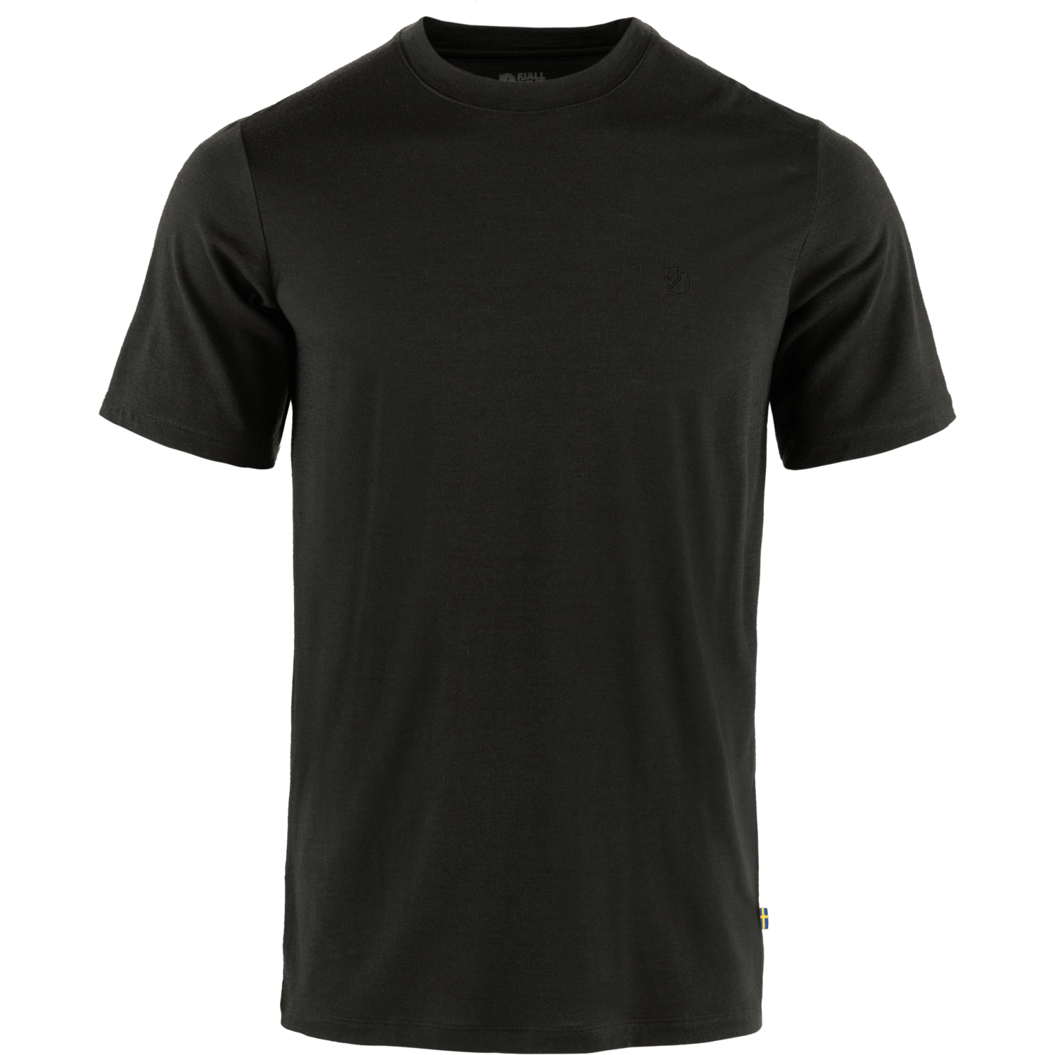 Fjällräven Men's Abisko Wool Short Sleeve Black