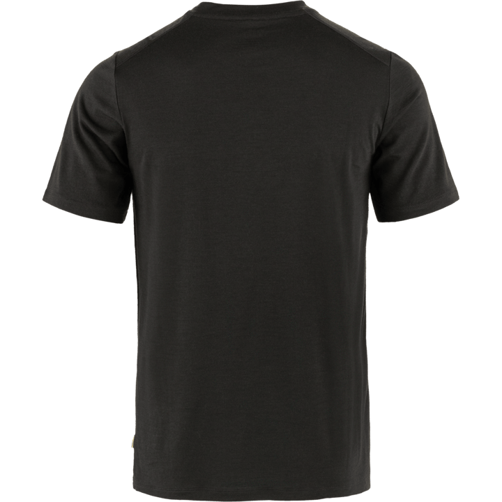 Fjällräven Men's Abisko Wool Short Sleeve Black Fjällräven