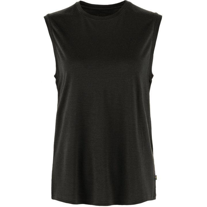 Fjällräven Women's Abisko Wool Tank Top Black Fjällräven