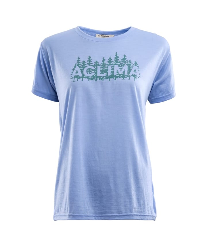 Aclima Classic Tee Print W's Purple Impression Aclima Aclima Classic Tee Print W's Purple Impression Aclima