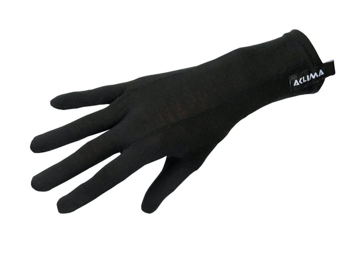 Aclima HotWool Heavy Liner Gloves Un Jet Black Aclima