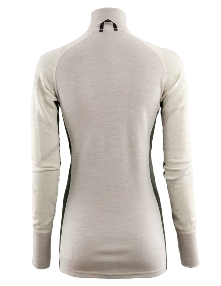 Aclima Women's Lars Monsen Femunden Polo Beige Melange/Olive Night/Femunden Light Aclima