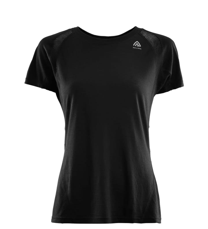 Aclima Women's LightWool Sports T-shirt Jet Black Aclima
