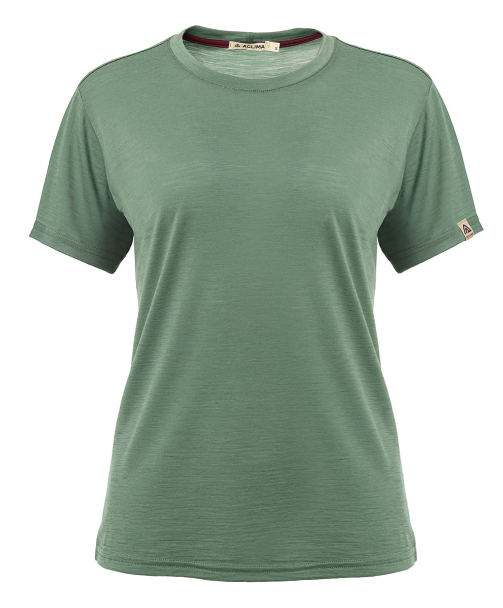 Aclima Lightwool Classic Tee W's Dark Ivy