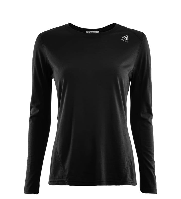 Aclima LightWool Sports Shirt Woman Jet Black Aclima