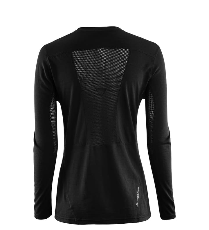 Aclima LightWool Sports Shirt Woman Jet Black Aclima