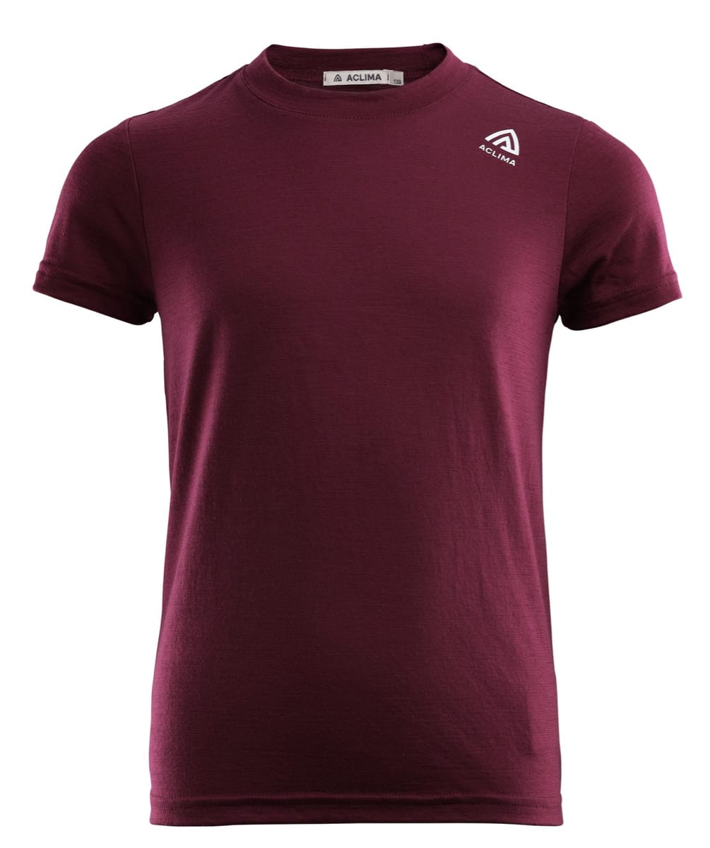 Aclima Lightwool T-Shirt Jr Zinfandel