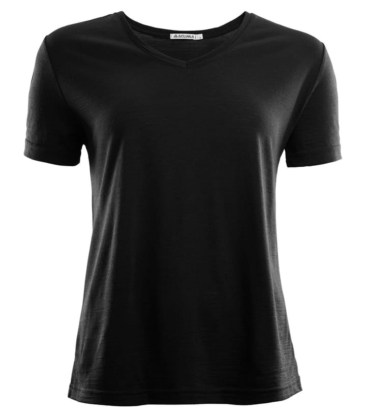 Aclima Lightwool T-Shirt Loose Fit, W Jet Black Aclima