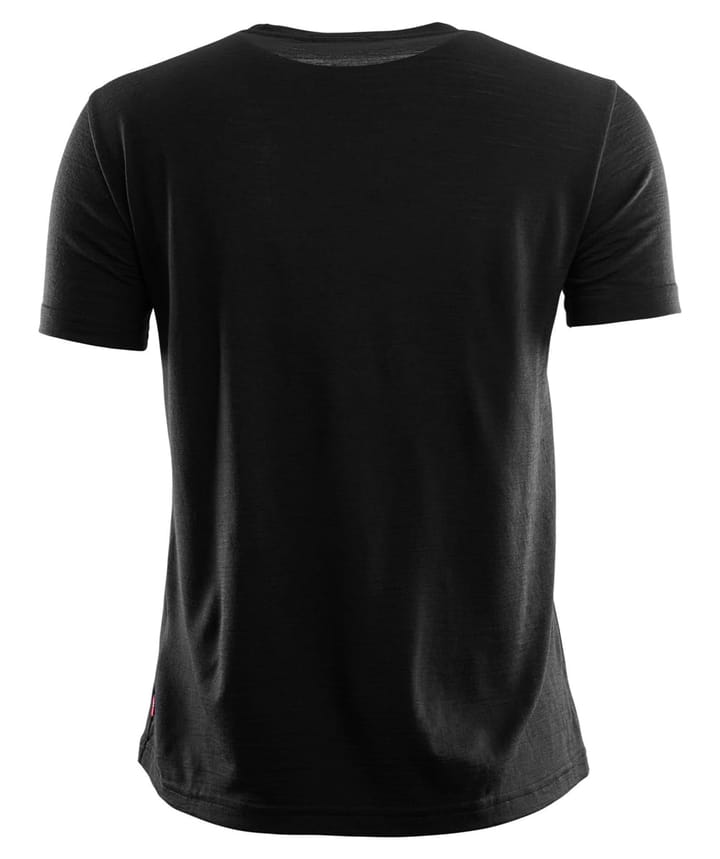 Aclima Women's LightWool T-shirt Loose Fit Jet Black Aclima